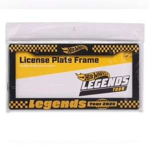 Hot Wheels Legends License Plate Frame 2025 Brand New